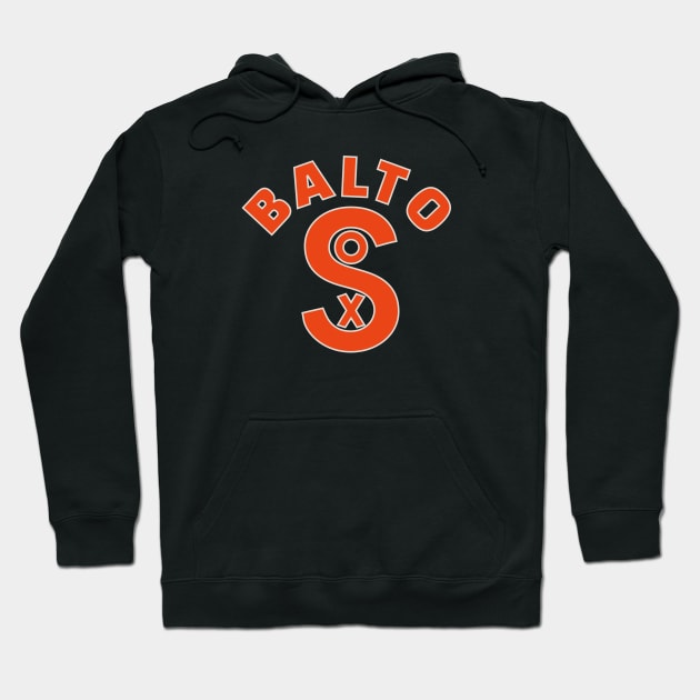 Defunct Baltimore Black Sox Negro League Baseball 1932 Hoodie by LocalZonly